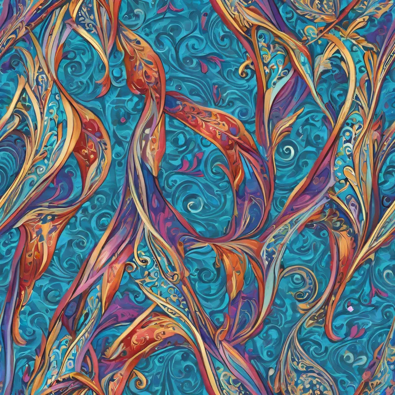 Close-up of the print