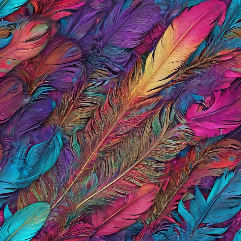 Close-up of the print