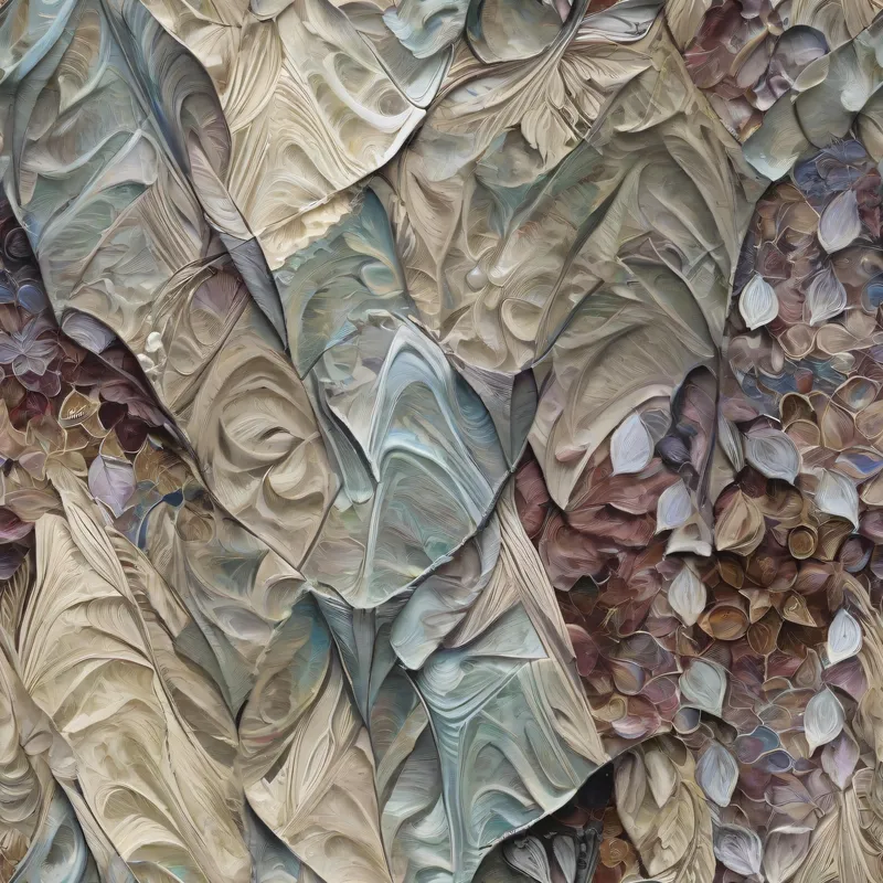 Close-up of the print
